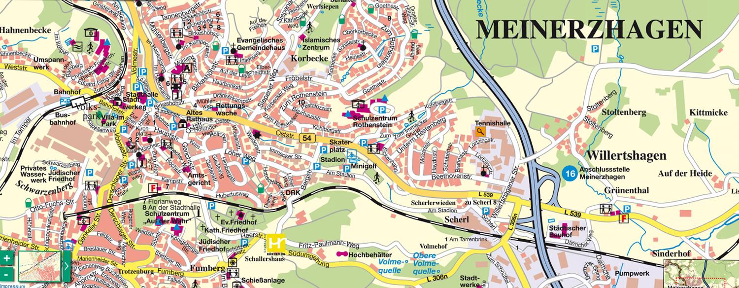 Neue Karte für Meinerzhagen